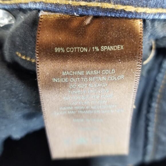 Kut From The Kloth Jeans Size 6 Mid Rise Skinny Dark Wash - Picture 4 of 7